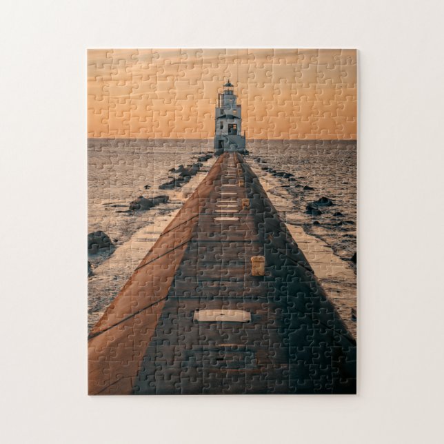 Landschaftliche Puzzles Lighthouse Beach Lighthous (Vertikal)