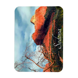 Landschaftliche Rote Felsen von Sedona Magnet