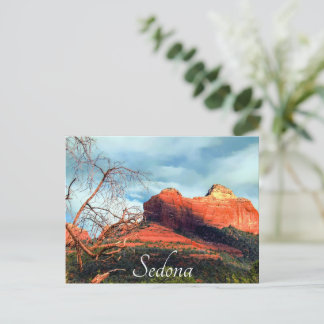Landschaftliche Rote Felsen von Sedona Postkarte