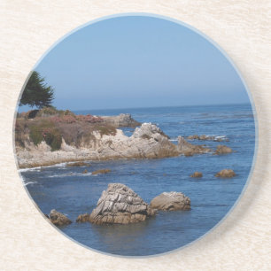 Landschaftliche Serie - Rocky California Coastline Sandstein Untersetzer