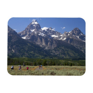 Landschaftliche Sicht auf den Teton-Bereich Magnet