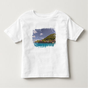 Landschaftliche Sicht auf die Bitter End Yacht Clu Kleinkind T-shirt