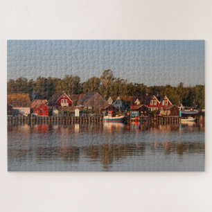 Landschaftliche Sicht auf die Küstenstraße Seeba Puzzle