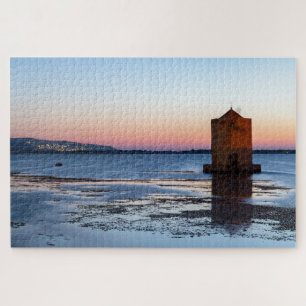 Landschaftliche Sicht auf Orbetello, Toskana Jigsa Puzzle
