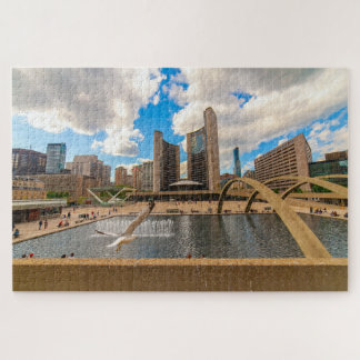 Landschaftliche Sicht auf Toronto Municipality, Ka Puzzle