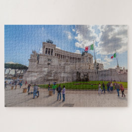 Landschaftliche Sicht auf Vittoriano, Rom, Italien Puzzle