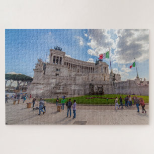 Landschaftliche Sicht auf Vittoriano, Rom, Italien Puzzle
