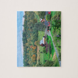 Landschaftliche Vermont-Farm Puzzle