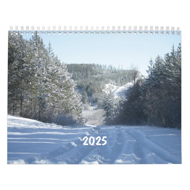 landschaftliche Wildnislandschaft - Kalender 2025 (Titelbild)