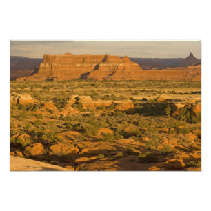 Landschaftliche Winterwüstenlandschaft auf dem We Fotodruck