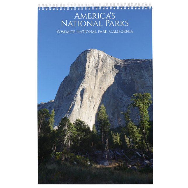 Landschaftlicher amerikanischer Nationalparkkalend Kalender (Titelbild)
