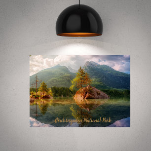 Landschaftlicher Berchtesgaden-Nationalpark Poster