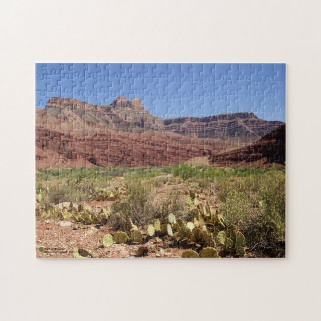 Landschaftlicher Colorado River bei Grand Canyon F Puzzle (Horizontal)