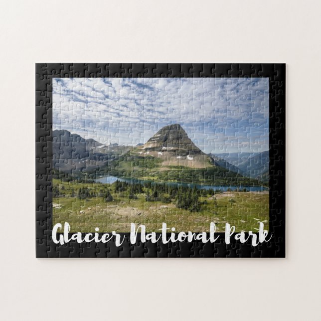Landschaftlicher Glacier-Nationalpark Puzzle (Horizontal)