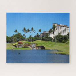 Landschaftlicher Hawaiianischer Golfplatz Jigsaw P Puzzle