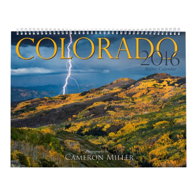 Landschaftlicher Kalender 2016 Colorados (Titelbild)