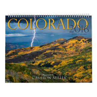 Landschaftlicher Kalender 2016 Colorados