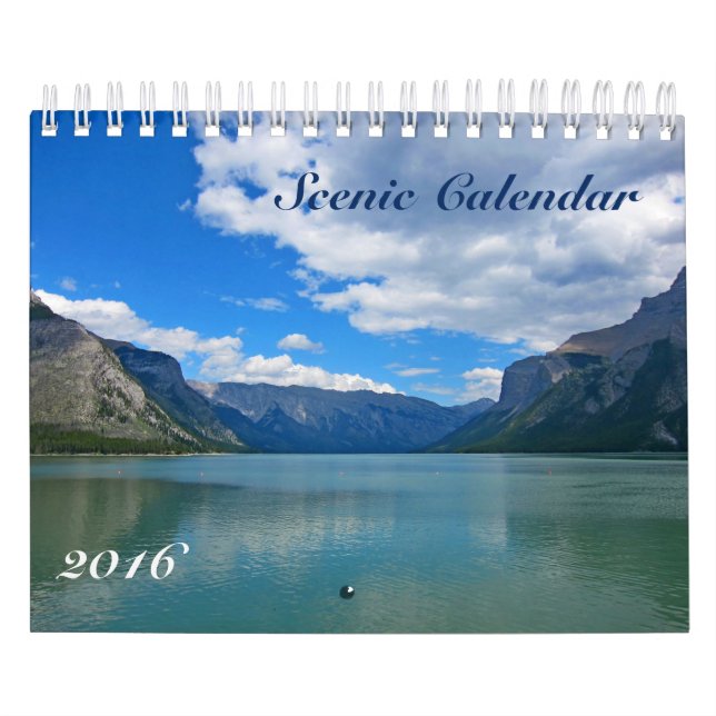 Landschaftlicher Kalender 2016 Rocky Mountains (Titelbild)