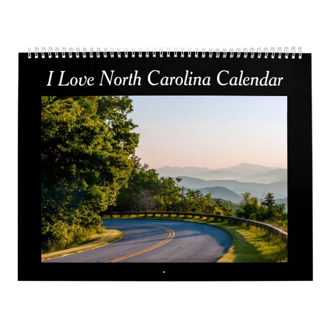 Landschaftlicher Kalender Nord-Carolina (Titelbild)