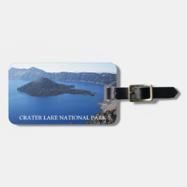 Landschaftlicher Kratersee Nationalpark Gepäckanhänger