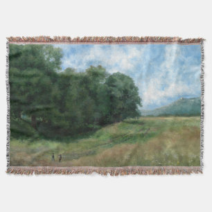 Landschaftlicher Landschaftspfad - Vintage Landsch Decke