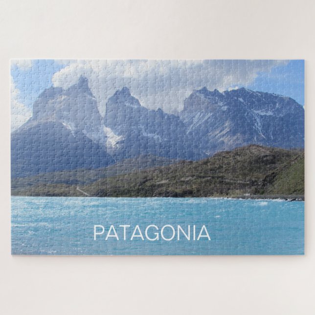 Landschaftlicher Patagonia-Chile Puzzle (Horizontal)