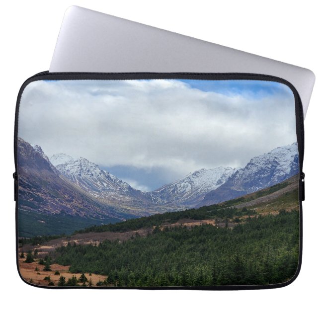 Landschaftlicher Rocky Ridge Computercase Laptopschutzhülle (Vorderseite)