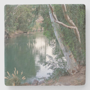 Landschaftlicher Untersetzer am Jordan River Squar