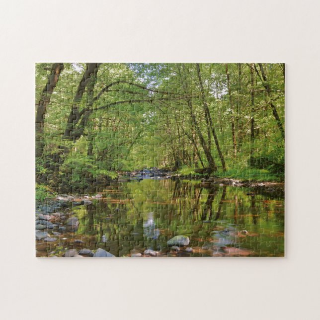 Landschaftlicher Wilson-Fluss Puzzle (Horizontal)