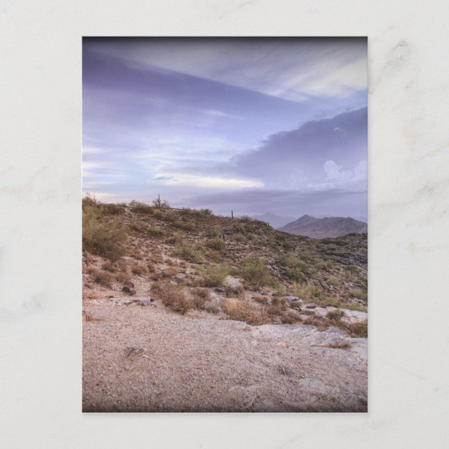 Landschaftliches Arizona Postkarte (Vorderseite)