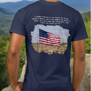 Landschaftliches Foto der Verpflichtung zur Anerke T-Shirt