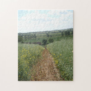 landschaftliches Foto Kunst Englisch Landschaft Puzzle