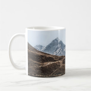 LANDSCHAFTLICHES FOTO VON BERGEN UNTER WEISSEN STR KAFFEETASSE