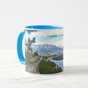 Landschaftliches Foto von Canmore, Kanada Tasse
