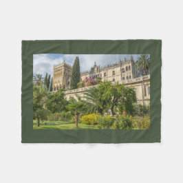 Landschaftliches Isola-del-Garda Fleecedecke