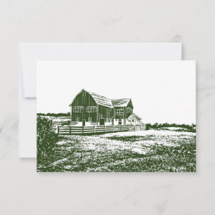Landschaftliches Landschaftsbauernhaus im Landhaus Save The Date