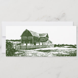 Landschaftliches Landschaftsbauernhaus im Landhaus Save The Date