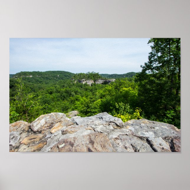 Landschaftliches Naturarmengebiet Kentucky Poster (Vorne)