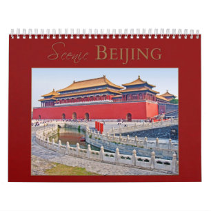 Landschaftliches PEKING Kalender