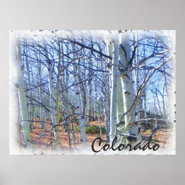 Landschaftliches Poster aus Colorado (Vorne)