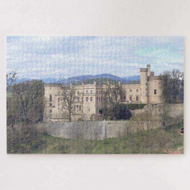 Landschaftliches Schloss Wolfsberg Puzzle (Horizontal)