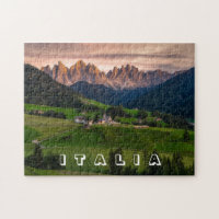 Landschaftliches Tal der Funes, Dolomiten, Italien