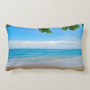 Landschaftliches Tropical Beach Sun Sand und Surfe Lendenkissen