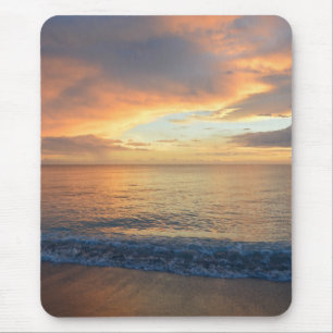 Landschaftliches Tropical Beach Sunset Modernes Na Mousepad