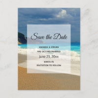 Landschaftliches tropisches Foto Türkisblau Save t