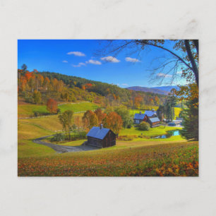 Landschaftliches Vermont, wunderschönes Foto, Postkarte