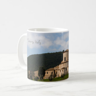 Landschafts-Landschaftshaus Toskana, Italien Tasse