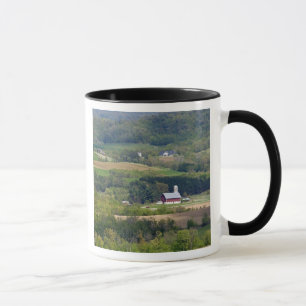 Landschaftsansicht von Ackerland südlich von Arcad Tasse