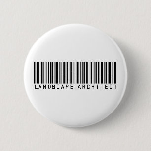 Landschaftsarchitekt-Bar-Code Button