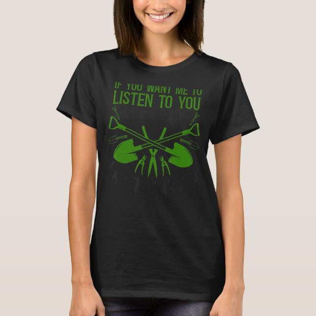 Landschaftsarchitekt Vintag T-Shirt (Vorderseite)